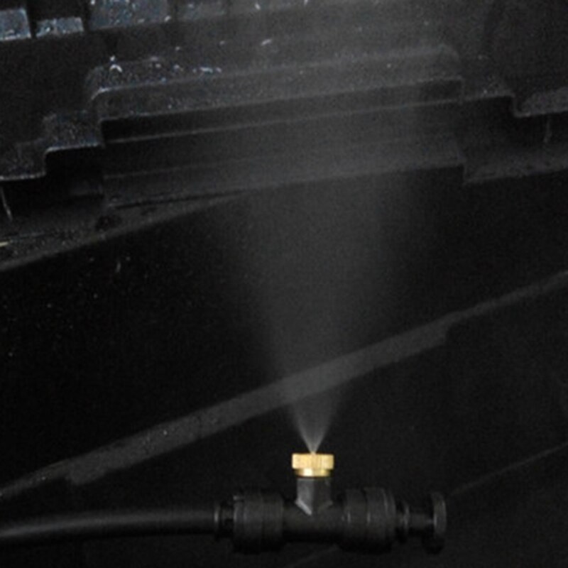 Cooling Water Fog Sprayer System Garden Nebulizer Outdoor Misting Kit for Greenhouse