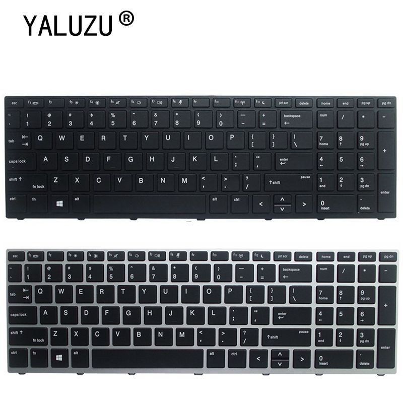 Yaluzu Backlit Us Laptop Toetsenbord Voor Hp Probook 450 G5 455 G5 470 G5 Engels Toetsenbord