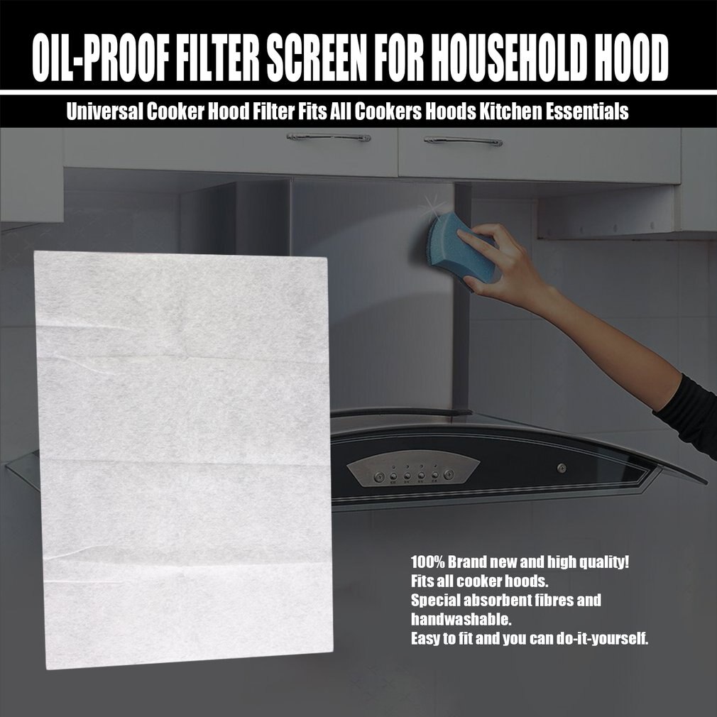 Ren madlavning ikke-vævet emhætte fedtfilter køkkenforsyning forurening filter mesh emhætte filterpapir olie filterpapir