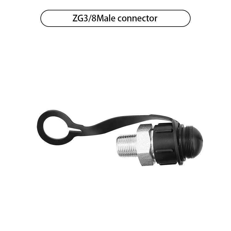 1Pcs Hydraulische Gereedschappen Accessoires Hydraulische Snelkoppelingen Zg3/8: Male connector