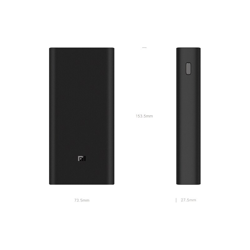 Original Xiaomi Power Bank 20000mAh Fast Charging Dual USB Mi External 20000 Battery Bank3 for Smart remote control profuct