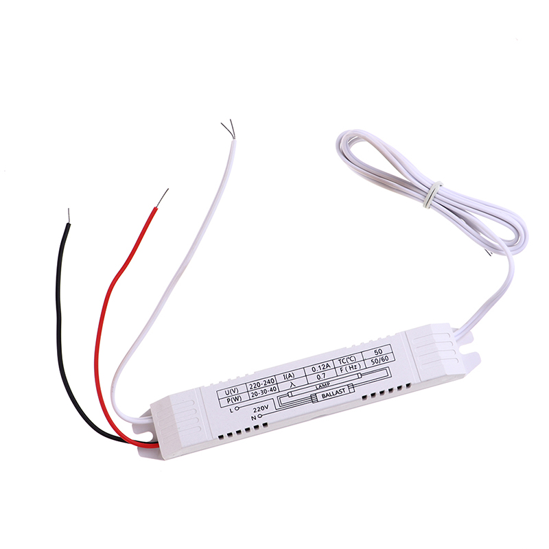 1PCS 20-40W 220V/AC Ballast Fluorescent Electronic Ballast for Fluorescent Lamps Bulb