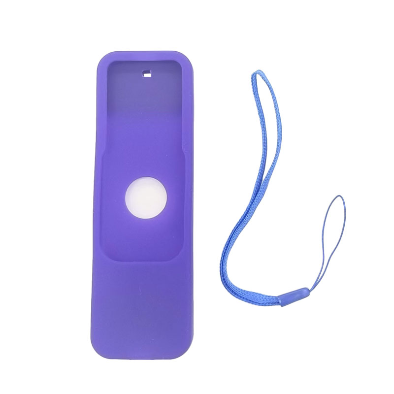 Colorful Silicone Protective Case Cover Anti-fall Skin for Apple TV 4 Remote Control Dust-proof Waterproof Protector Cover: SKY BLUE