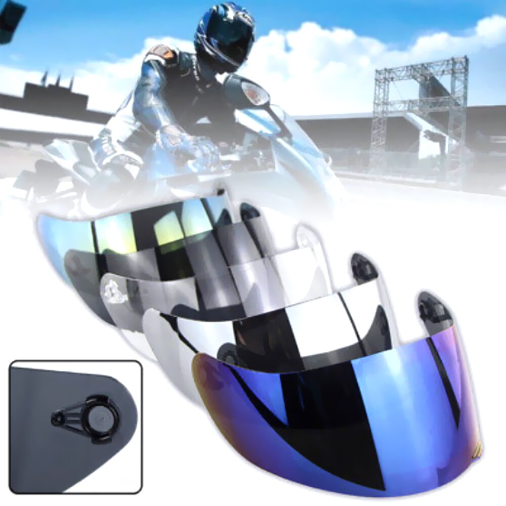 Motorcykel vindskærm hjelm linse visir fuld ansigt passer til agv  k1 k3sv k5