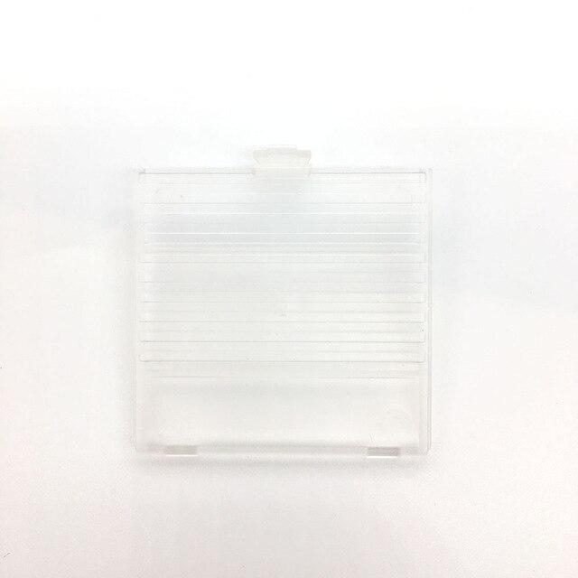 Voor GB DMG GBO Batterij Cover Vervanging voor GameBoy Klassieke Shell Achterdeur 6 Kleuren: CLEAR