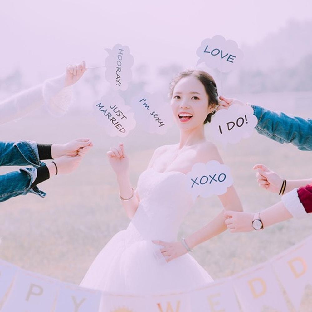 8pcs Fun Wedding Decoration Photo Booth Props DIY Mustache Lips Glasses Mask Photobooth Accessories Wedding Party Supplies