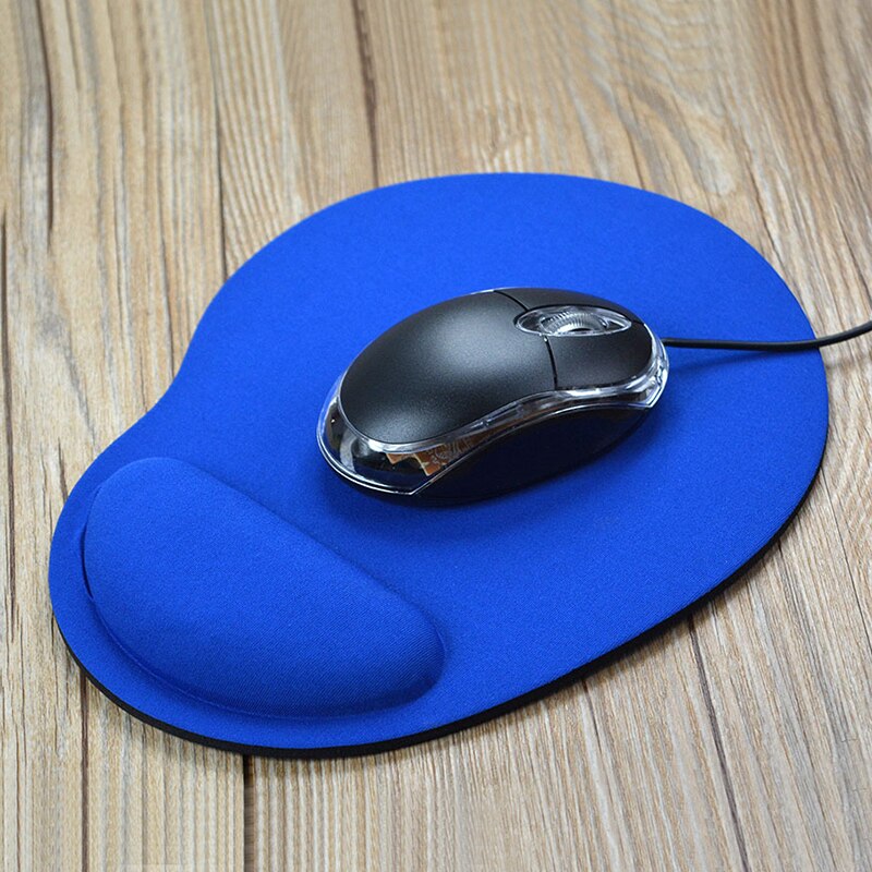 Ergonomische Maus Pad Silikon Gel Maus Pad Spielen Computer Neopren matt Handgelenk Rest Nicht-Unterhose Mousepad Einfarbig