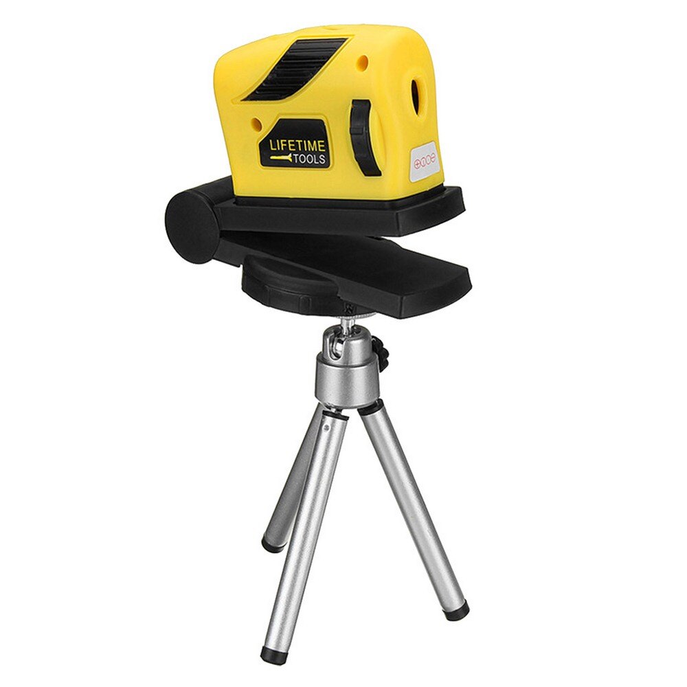 Laser 4 en 1, niveau laser infrarouge, outil à main de mesure polyvalent avec aimant: Yellow