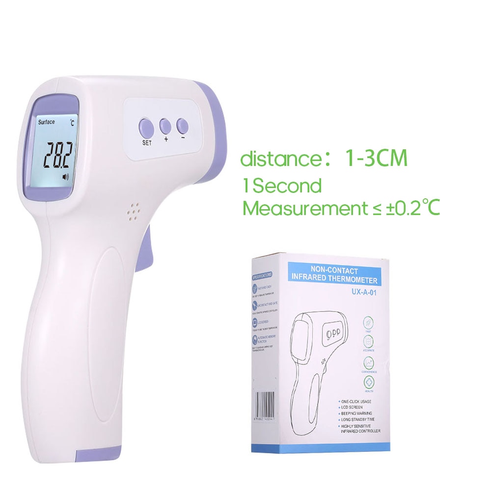 Volwassen Digitale Thermometer Non-Contact Ir Infrarood Thermometer Infrarood Lcd Voorhoofd Temperatuurmeting Huishoudelijke Draagbare: Type 1