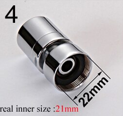 brass faucet adapter 12/14/16/18/20/22/24mm 360 degree swivel aerator female or male thread: 22mm female