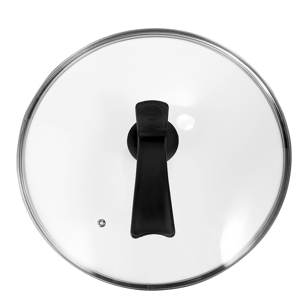 1Pc Kitchen Universal Round Pot Lid Transparent Glass Pan Pot Cover Replacement Tempered Glass Cookware Lid Kitchen Accessories