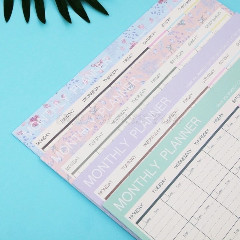 Yuanchu Monatliche Registerkarten - 10 Bunte Selbstklebende Tabs Für Kalender & Planer