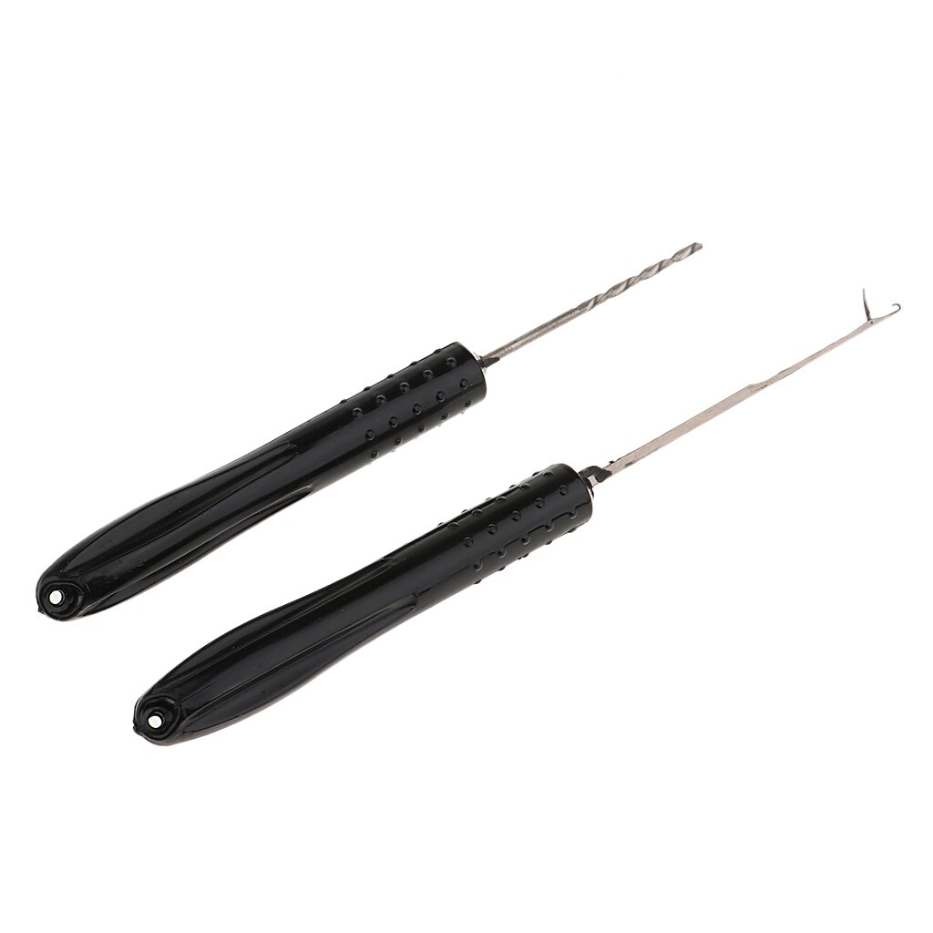 Baiting Needle Tool Stainless Steel Latch Needle and Drill Replacement Tackles for Carp Fishing Rigs