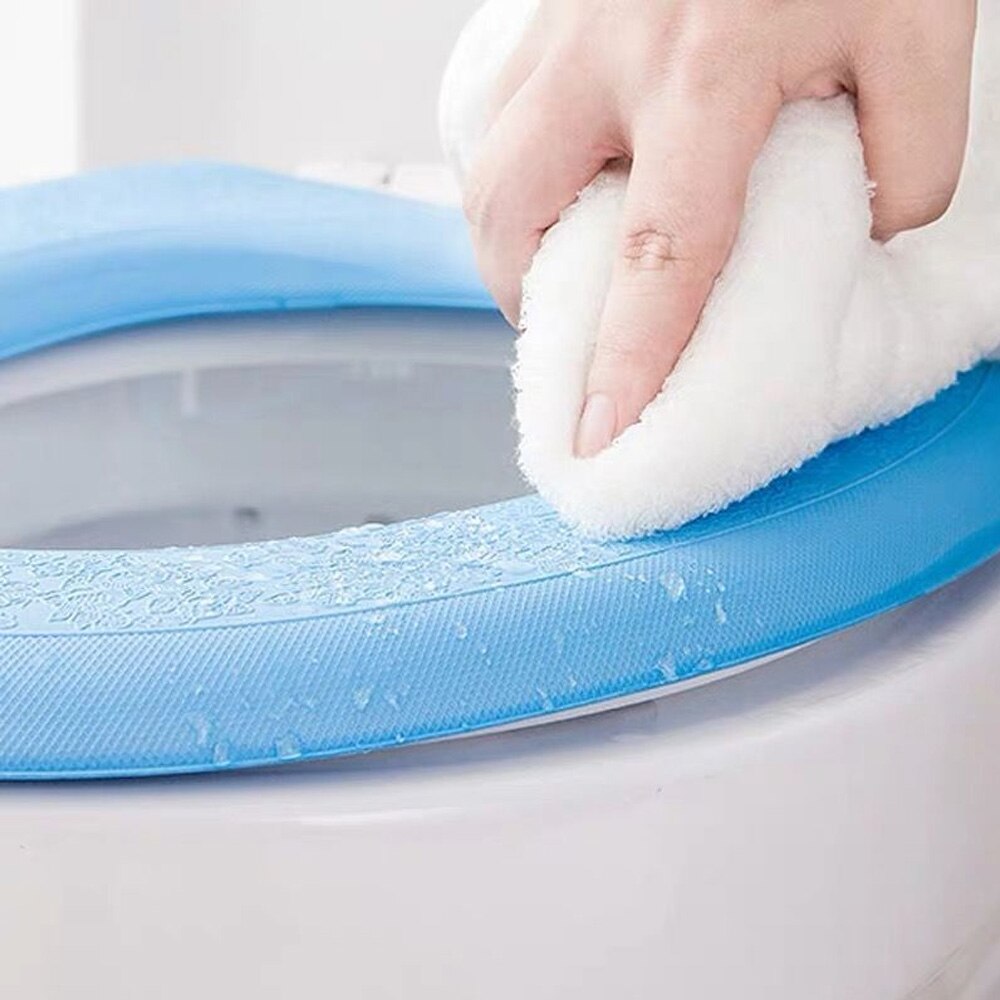 Eva Wc Cover Badkamer Warmer Toilet Seat Eva Waterdichte Toilet Seat Cover Pad Waterdicht Verwijderbare Toiletbril Pad