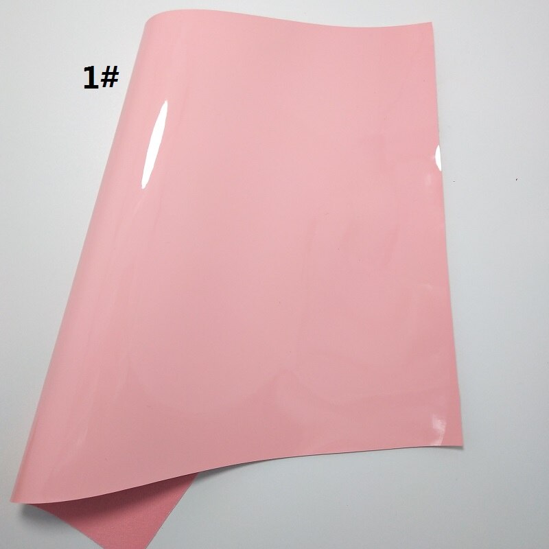 1pc 21 x 29cm syntetisk letaher, cuero sintetico neon laklæder til fremstilling af buetilbehør leosyntetisk  t167: 1