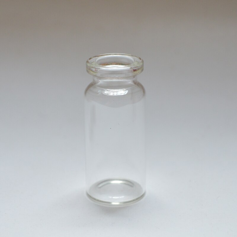 10 Stuks 10Ml Glazen Fles Met Kurk Lege 10Ml Clear Die Glazen Flesjes Display Fles