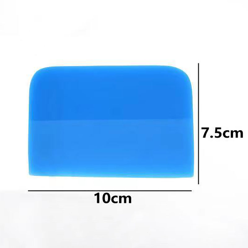 Tofar 10cm tpu ppf nal gummiskrape vindusfolie bil gjennomsiktig beskyttelsesfilm installasjon vinylfolie glassrengjøringsverktøy: Brun