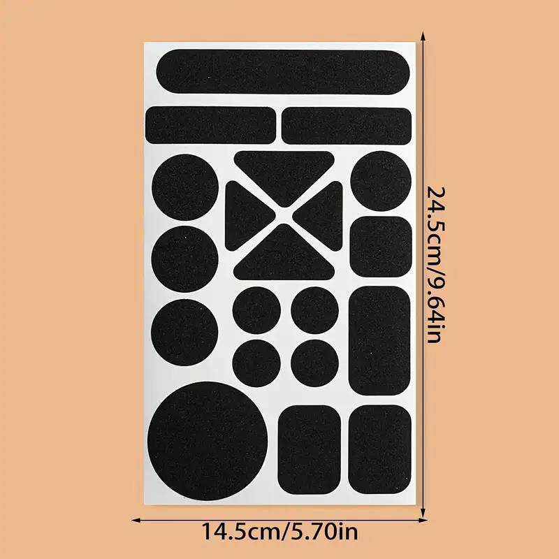 1 Set，Instant Self-Adhesive Fabric Repair Patch - Universal Black, Heavy-Duty Iron-On for Down Coats: Default Title