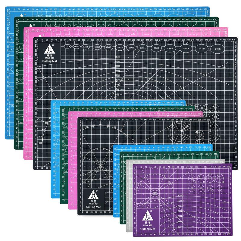 A3A4A5 PVC Cutting Pad Cutting Board Patchwork Sewing Tool DIY Leather Craft Tool Double-Sided Self-Repairing Pad Base Plate
