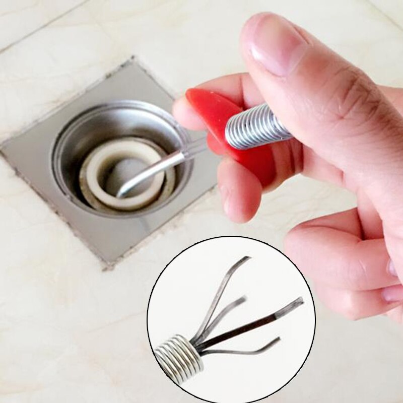 60cm 4 Claw Spring Grip Narrow Bend Curve Grabber For Picking Up Nuts And Bolts Long Reach Flexible Pick Up Tool