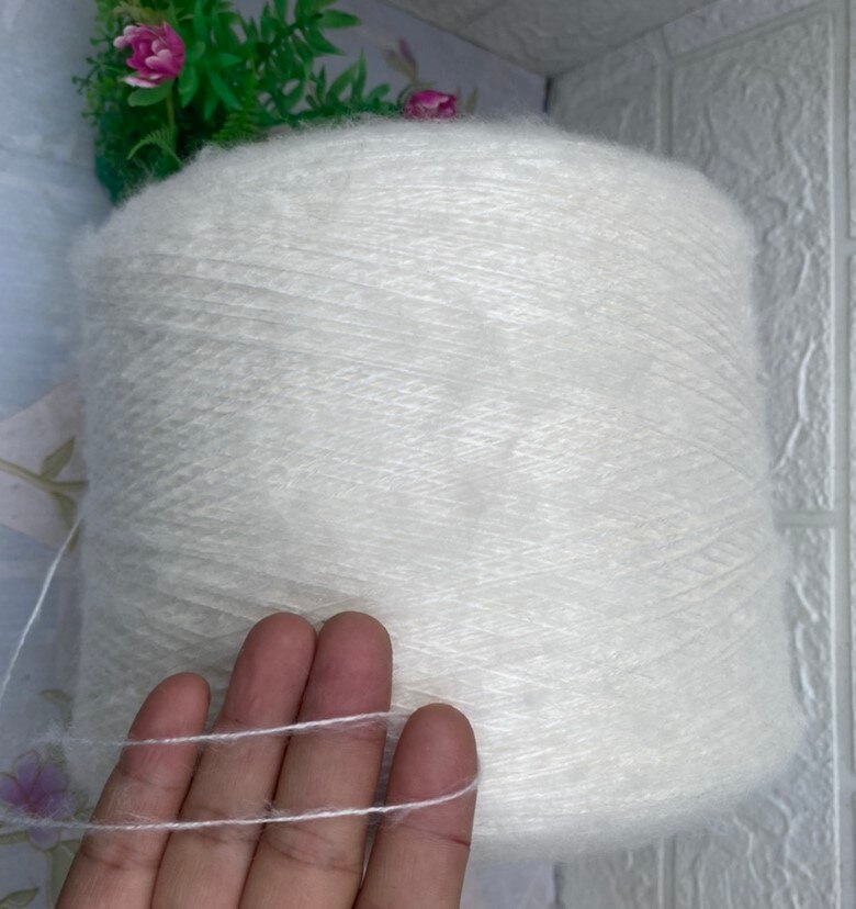 Begrænset 520g super smuk pink blød helse plys mohair garn til strikning baby økologisk akryl vævet hækletråd  x5177: 10