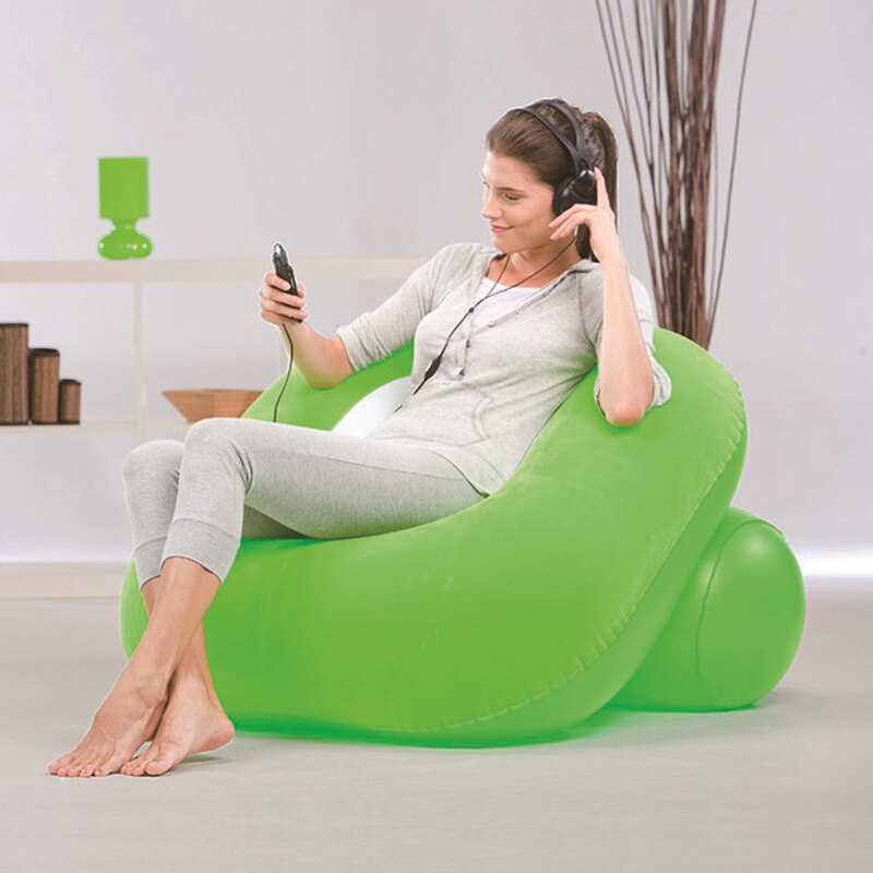 Single inflatable sofa tourism leisure folding inflatable chair tourism leisure folding inflatable chair