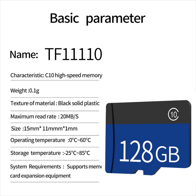 Micro Sd-kaart 256Gb 128Gb 64Gb 32Gb 16Gb 8Gb Geheugenkaart Class10 U1 tf Flash Card Memory Voor Mobiele Telefoon Rijden Recorder