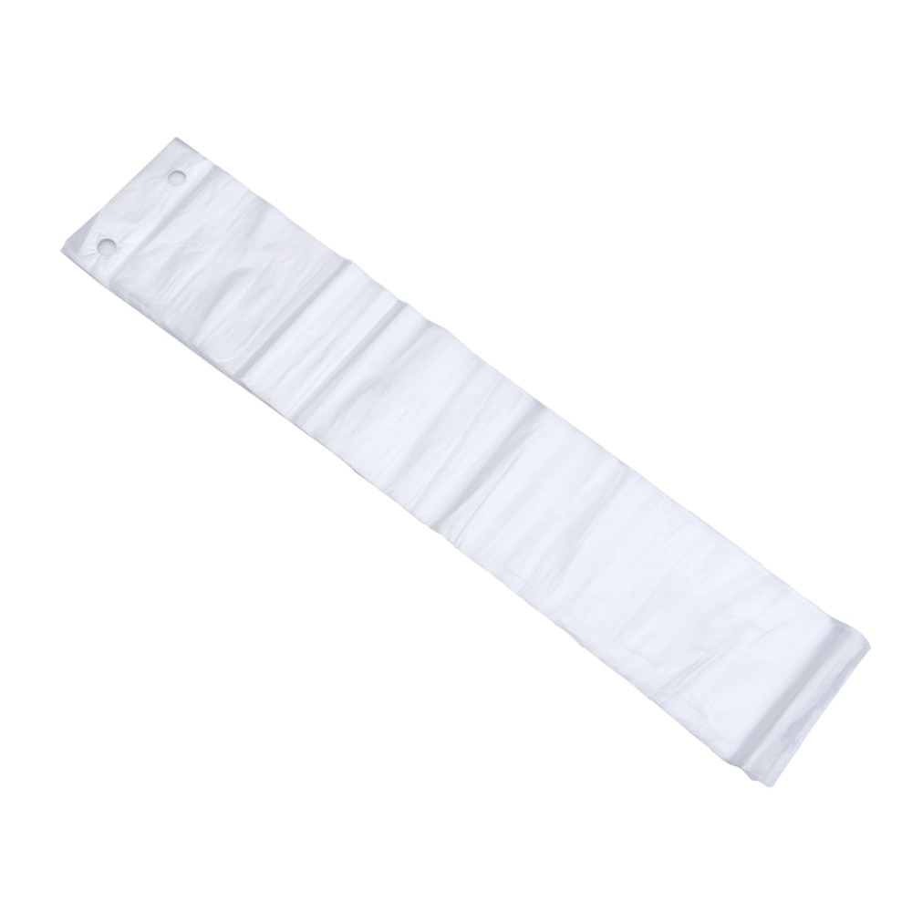 100 Uds 13x72cm de largo mango desechable plástico bolsas paraguas películas delgadas automático paraguas protectores