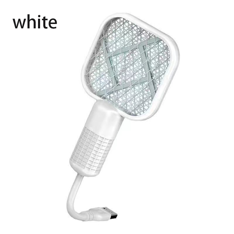 Usb Mug Swatter Trap Ongediertebestrijding Elektrische Schok Mini Muggenmoordenaar Lamp Draagbare Uv Licht Bug Zapper Zomer: Licht Groen