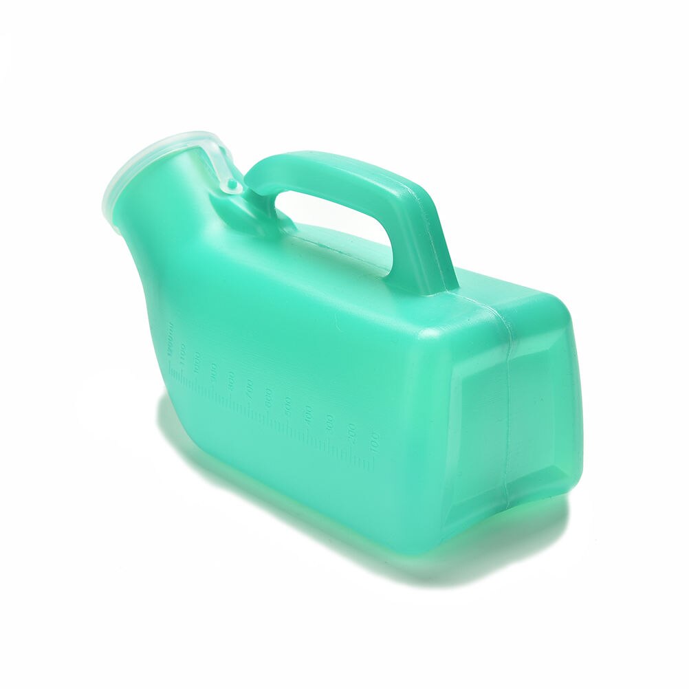 Unisex 1200ml draagbare wasbare mobiele toiletten auto reizen kamp urineren handvat urinefles urinoir opslag gezondheidszorg