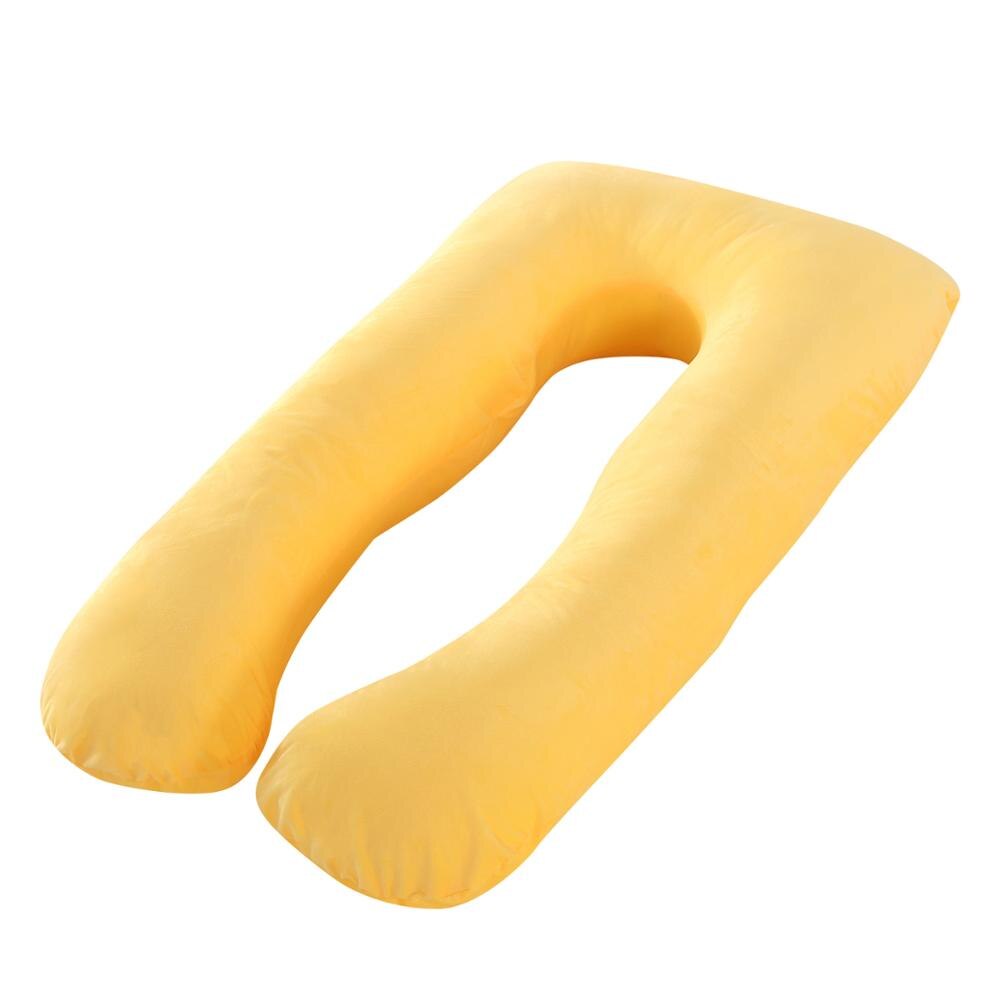 100%  bomulds graviditetspude gravid pude til gravide lang gravid blød kvinde pude u form gravid puder: Farve 3
