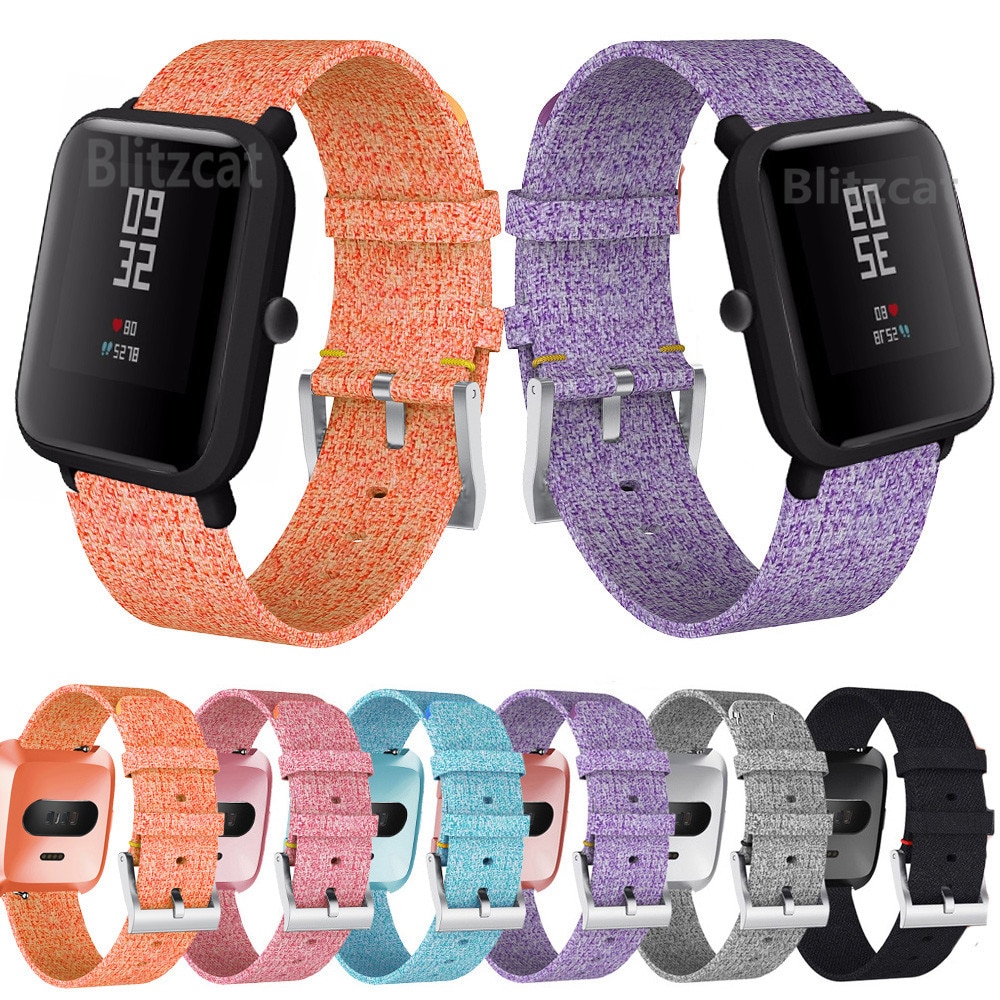Geweven Band Voor Xiaomi Amazfit Bip Band Horloge Band Voor Huami Amazfit Bip/Gts Smart Horloge Armband