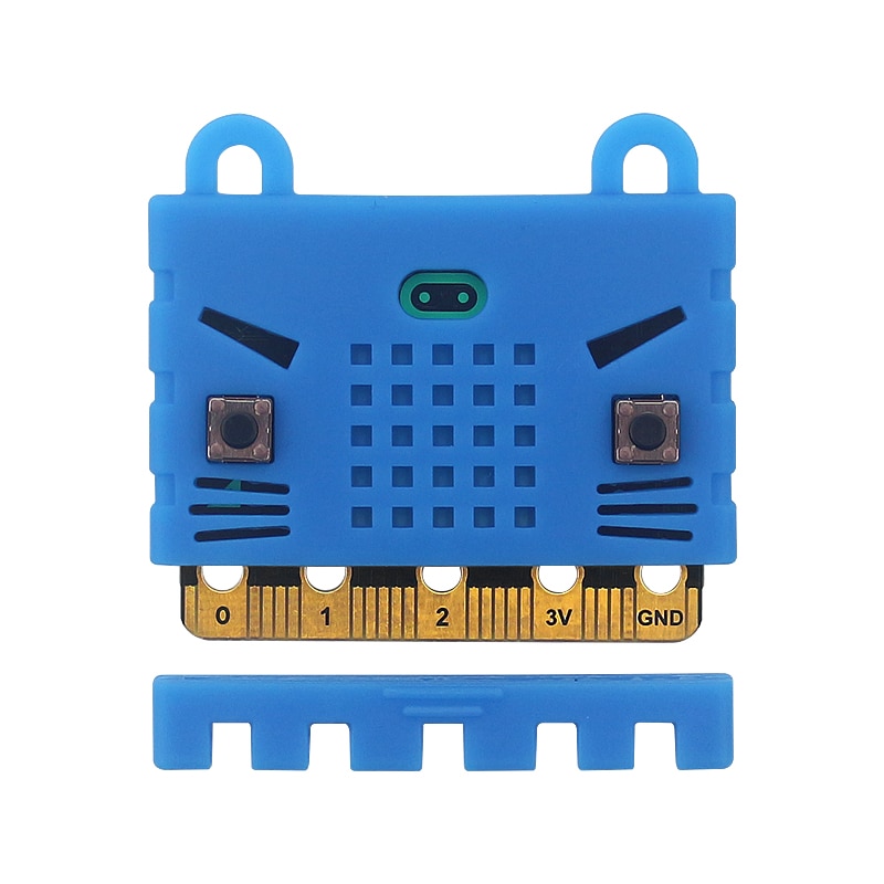 Silicone Case for BBC Micro:bit Short Circuit Proof Shell Blue Red Yellow Box for Micro:bit