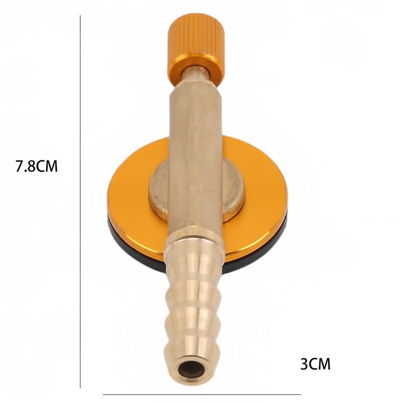 Acero inoxidable al aire libre estufa adaptador de válvula de estufa de Gas seguro de conmutación de carga adaptador de válvula inflable adaptador de válvula