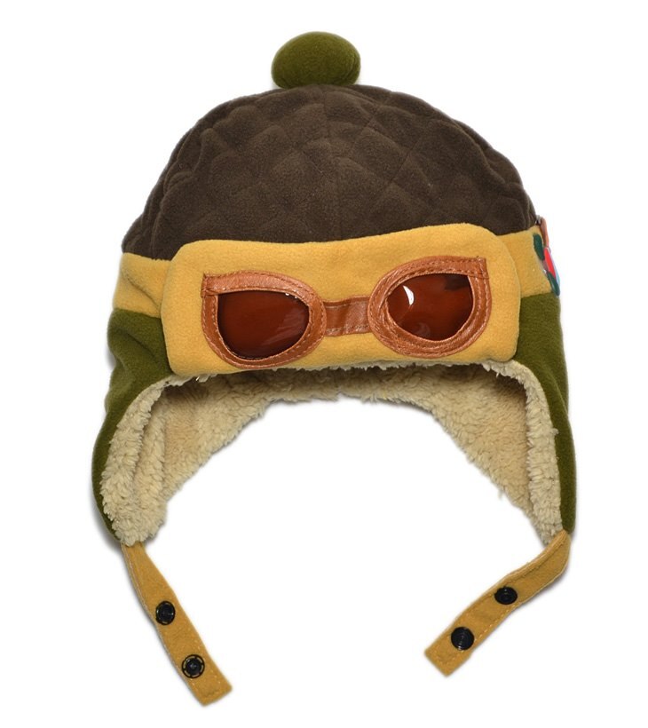 låve Pilot flyger lue takrenne jenter vinter varm bomber pluss fløyelshatter låve lappeteppe øreklokker ørehette baby øreklaff beskyttelse