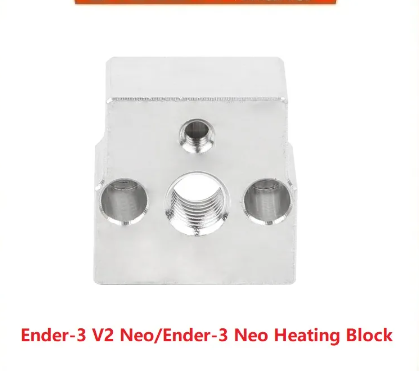 Hotend Kit For Ender 3 V2 Neo Original Replace 3D Printer End Extruder J-Head Fit Ender-3 Neo,Max Neo 3D Printer Accessories: Silver