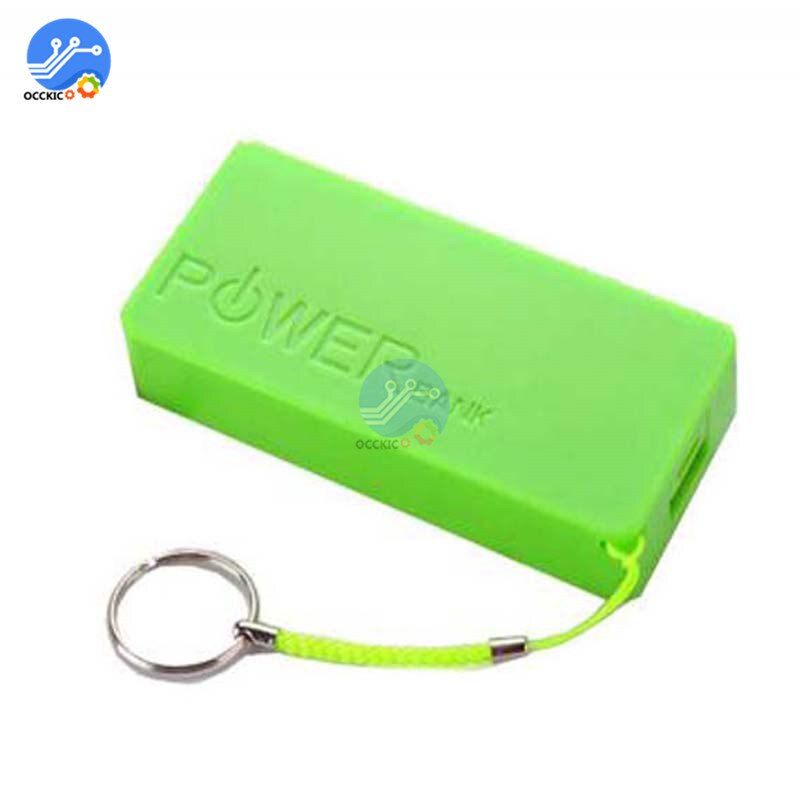 2x 18650 USB Battery Storage Box Case 2 Slot Way DIY Power Bank Battery Charger Clip Holder Container for Phone