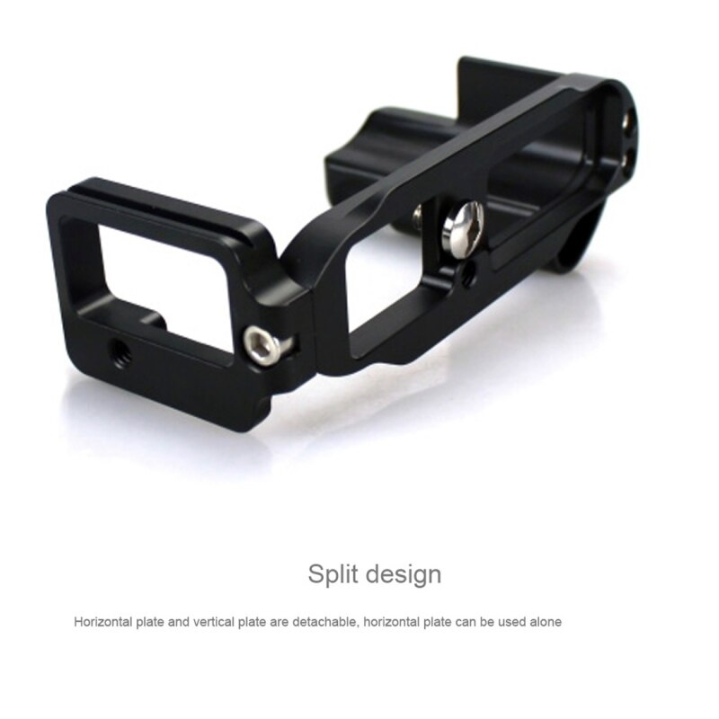 FITTEST FLS-RX1 Verticale Shoot Quick Release L Plate Bracket Base Houder voor Sony RX1 (Zwart) Materiaal aluminium
