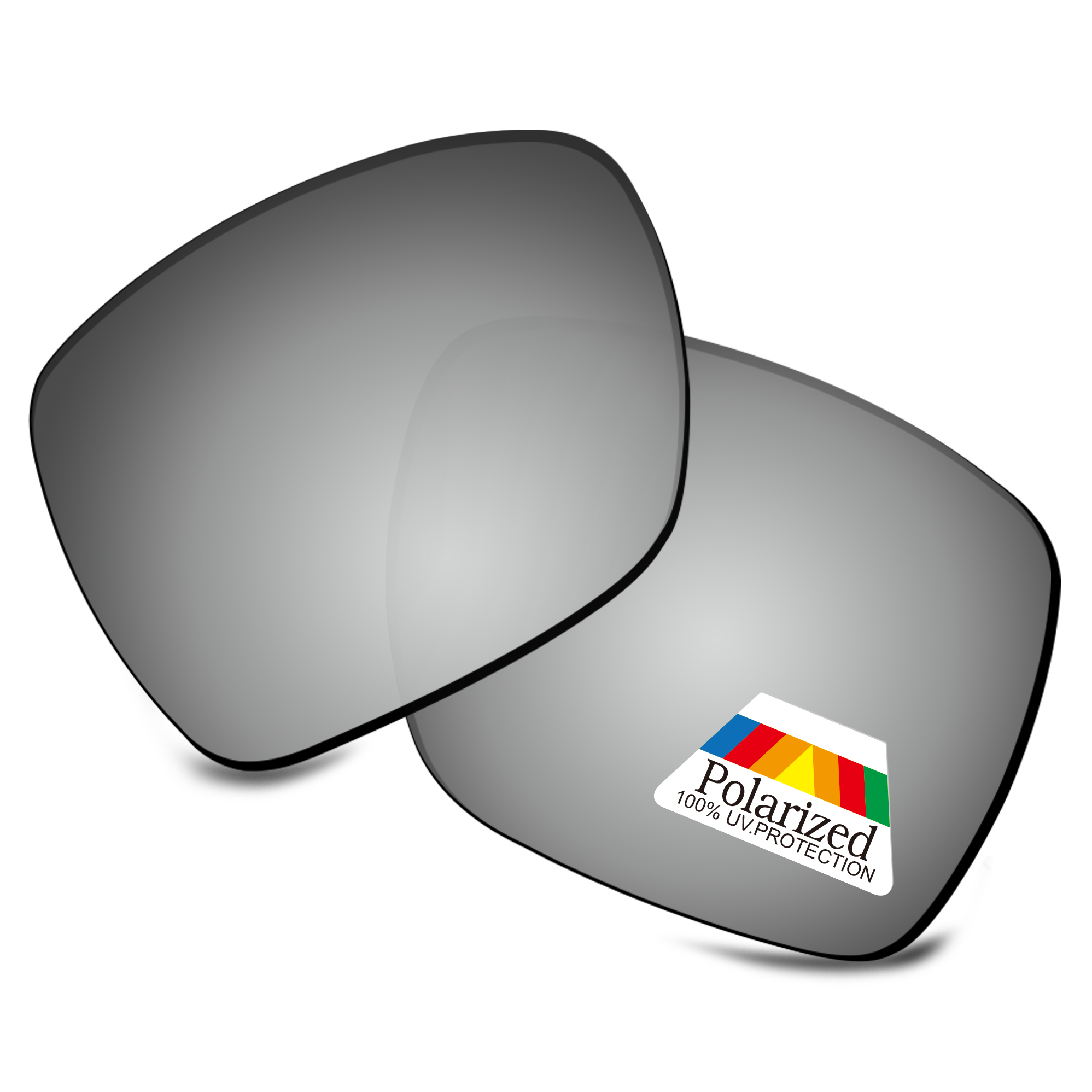 Bwake Polarized Replacement Lenses for-Costa Del Mar Hamlin Sunglasses Frame - Multiple Options: Satin Silver