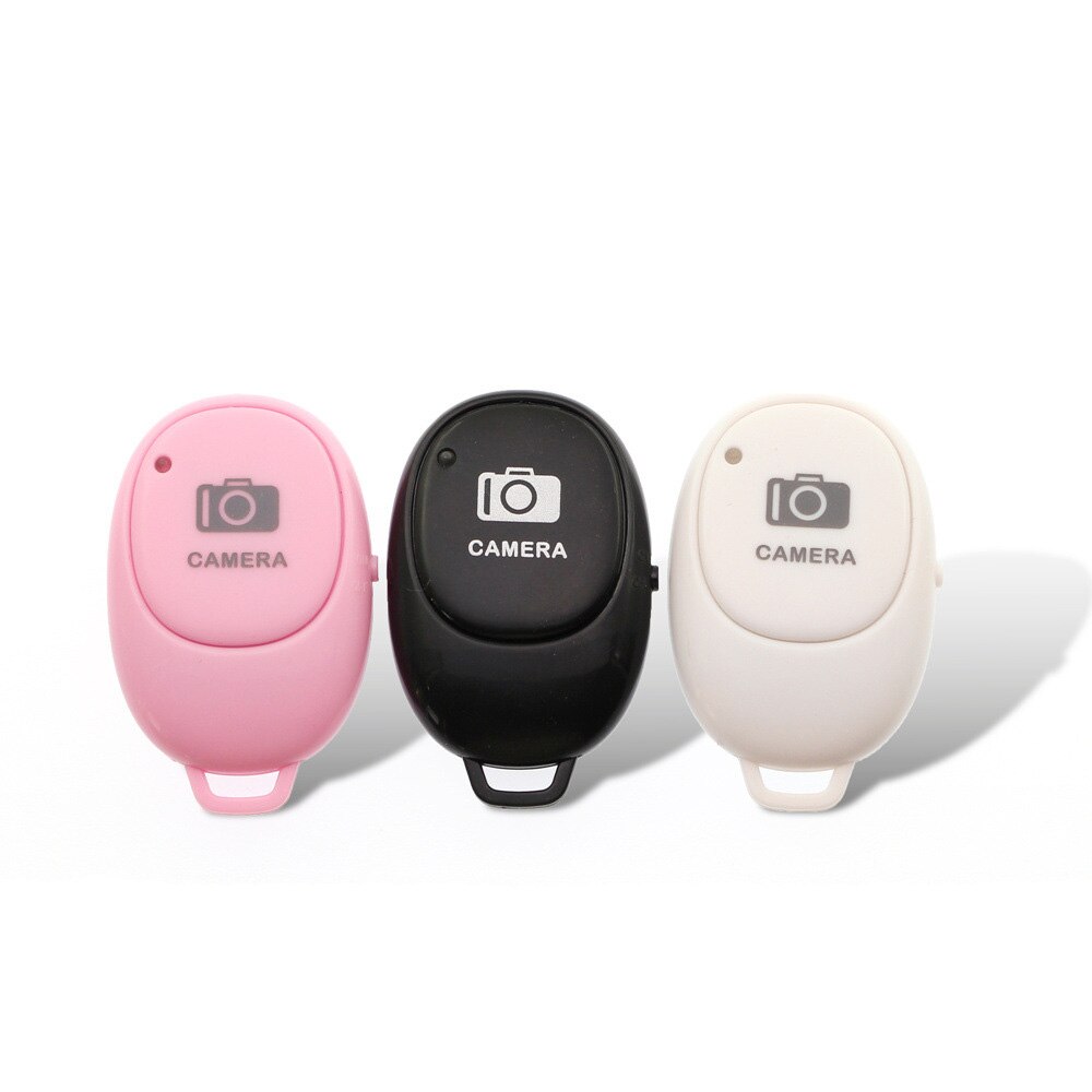 Câmera do obturador de controle remoto sem fio bluetooth selfie botão clicker suporte para android ios smartphones