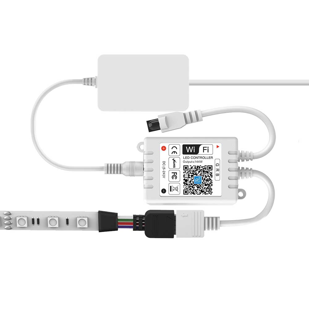 DC12V Ir 24Key Rgb Strip Controller Ir Afstandsbediening Infrarood Afstandsbediening Voor Rgb Led Light Strips 5050 3528