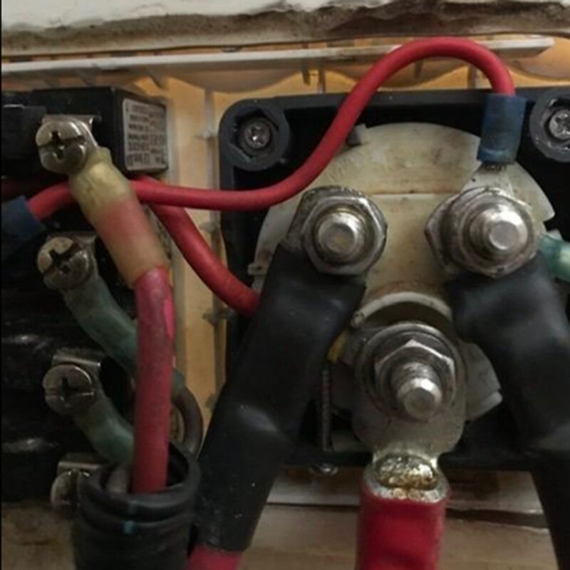 Battery Switch 12V-60V 100A-300A Car Auto RV Marine Boat Battery Selector Isolator Disconnect Rotary Switch