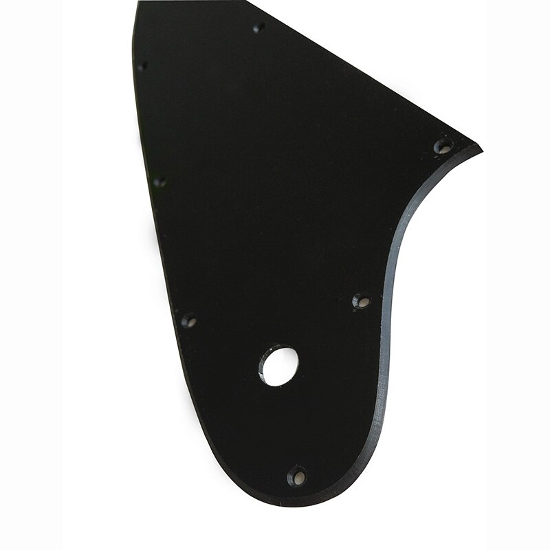 Pleroo custom guitar pickgaurd - for firebird guitar pickguard scratch plate  , 1 ply black