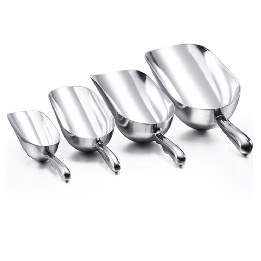 1 Stuks Rvs Ice Scoop Voedsel Buffet Candy Bar Scoops Schop Keuken Gadgets Eetlepel Suiker Scoop Keuken Storage Tool