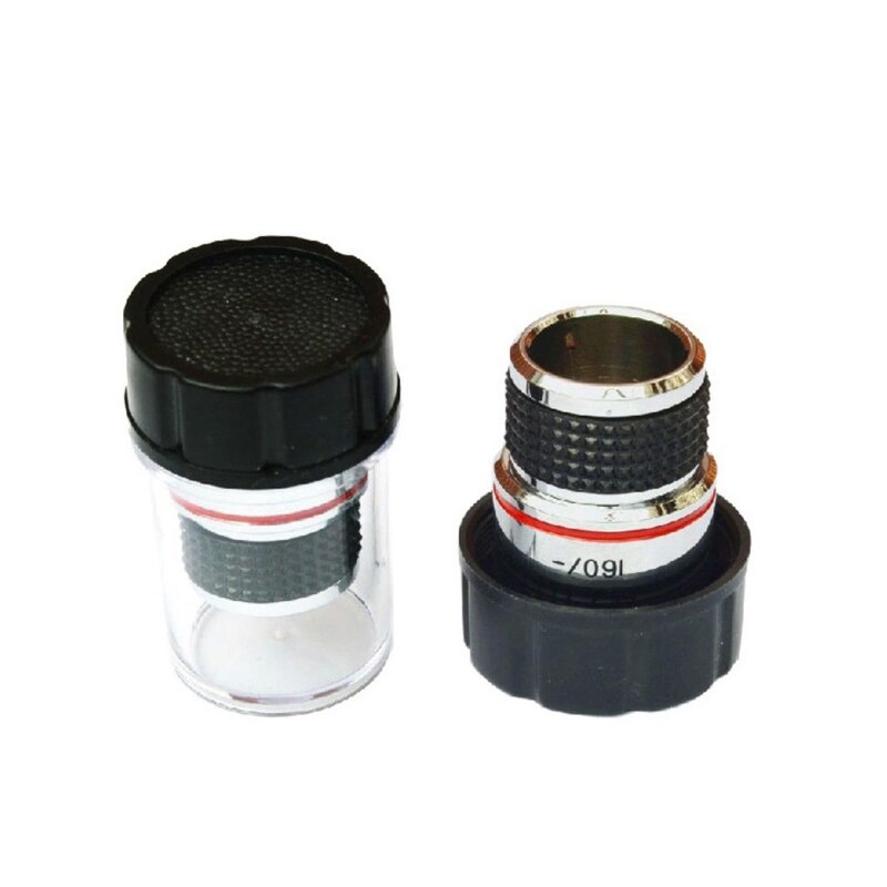 4X 10X 40X 100X Microscope Objective Lens Achromatic Objective Laboratory Biological Microscope Parts