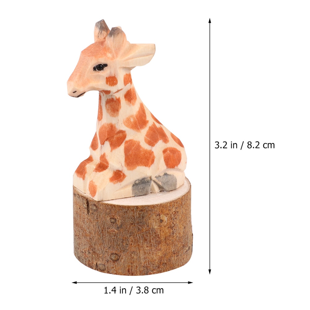 Taille-crayon en forme de tigre et girafe en bois en acier inoxydable, taille-crayon en aluminium 2 pièces