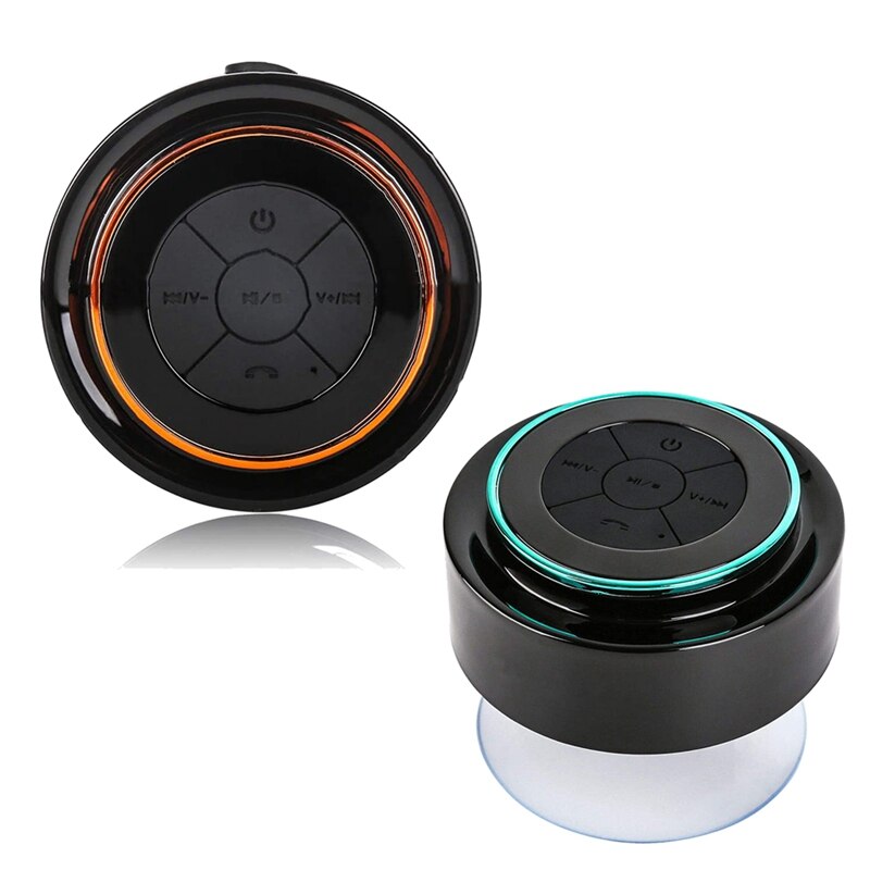 Rise-Bluetooth Douche Speakers, Waterdichte Draagbare Douche Luidspreker Met Zuignap Ingebouwde Microfoon Perfecte Luidspreker