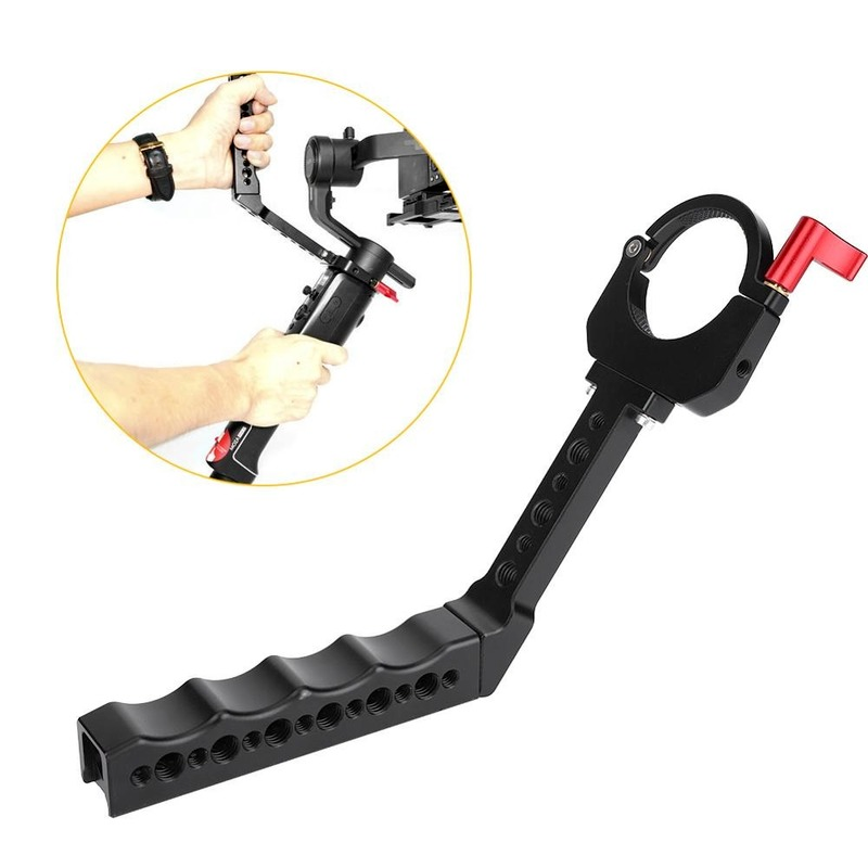 Gimbal DSLR Camera 3-Axis Handheld Gimbal Stabilizer for MOZA AIR2 Extension Handle Hand Grip Accessory Gimbal Extension Grip