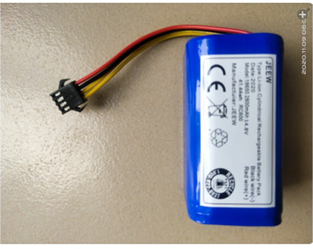 Batería de 14,8 V para Robot Haier Xshuai HXS-C3, aspiradora limpiadora limpiamoquetas, reemplazo de iones de litio
