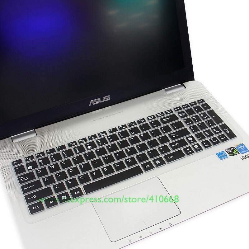 Laptop keyboard Cover Skin For Asus N76 N76V N76VB N76VJ N76VM N76VZ N750 A73 ZX70 GL702 K751 A751 FX71 Pro S V J L 17.3 inch